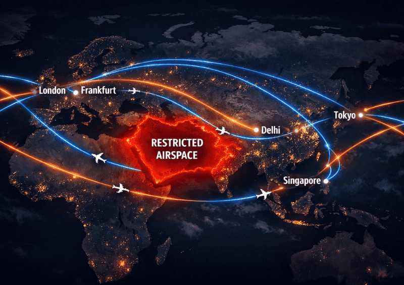 Middle East Flight Crisis: Airfare Surge & Route Disruptions