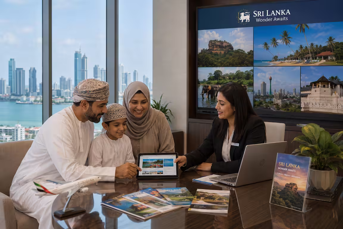 Sri Lanka’s 30-Day Free Visa for Omani Travellers
