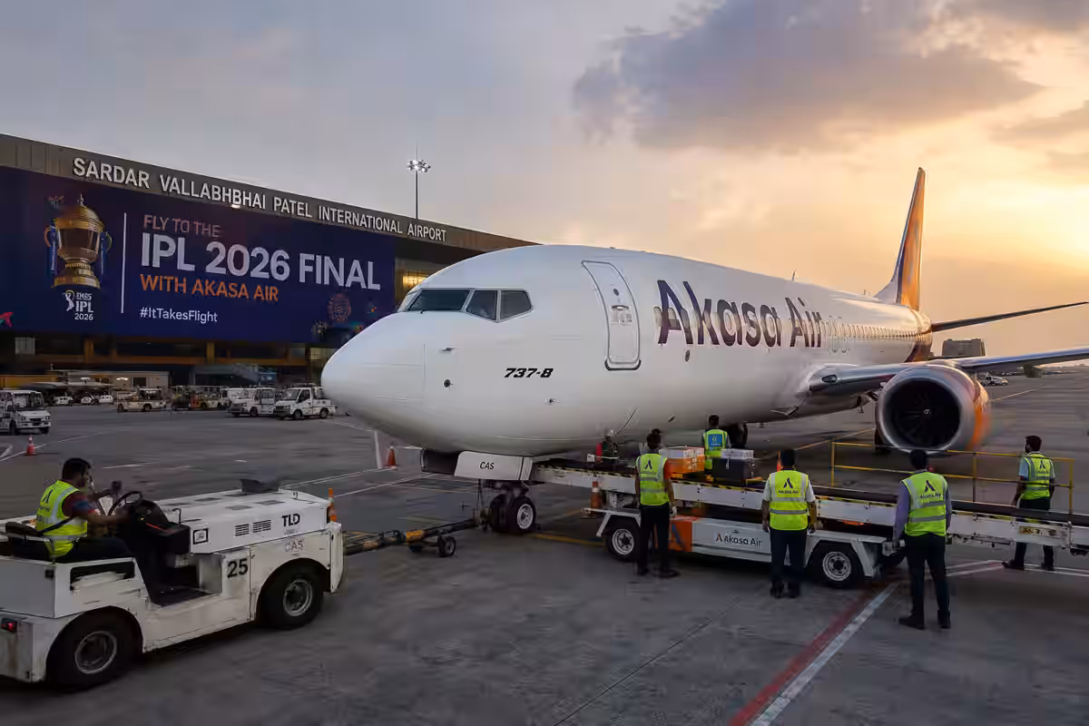 Akasa Air Adds Ahmedabad Flights for IPL 2026 Final