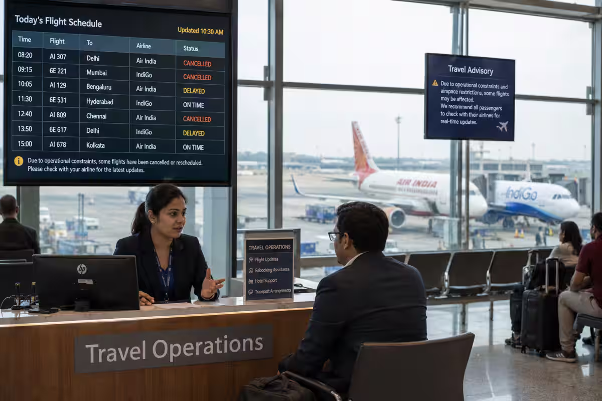 Air India, IndiGo Cut Domestic Flights Amid Rising Costs