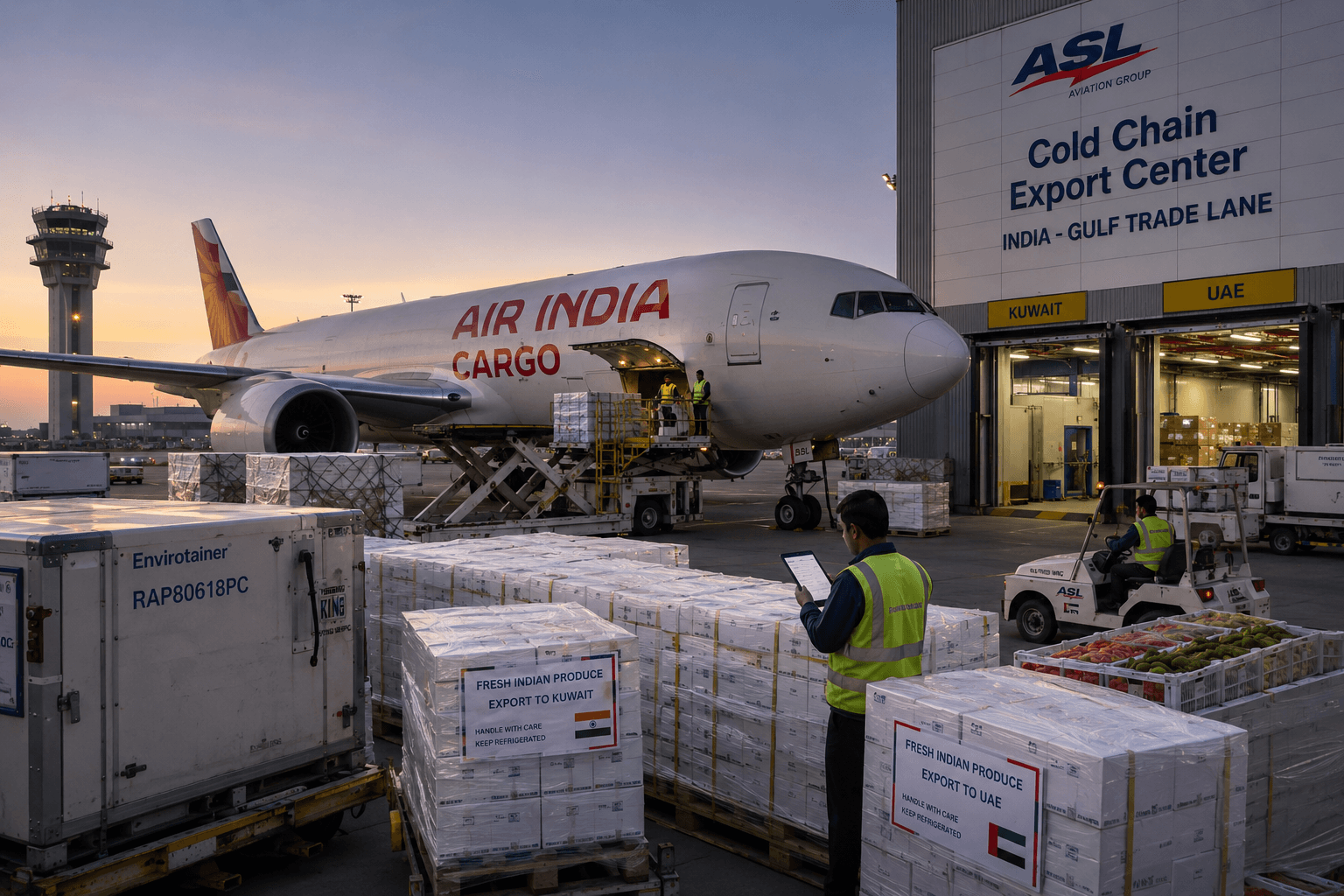 India-Gulf Air Cargo Connectivity Sees Major Growth